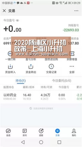 2020杨浦区小升初政策-上海小升初“开云数据”(图2) 开云体验