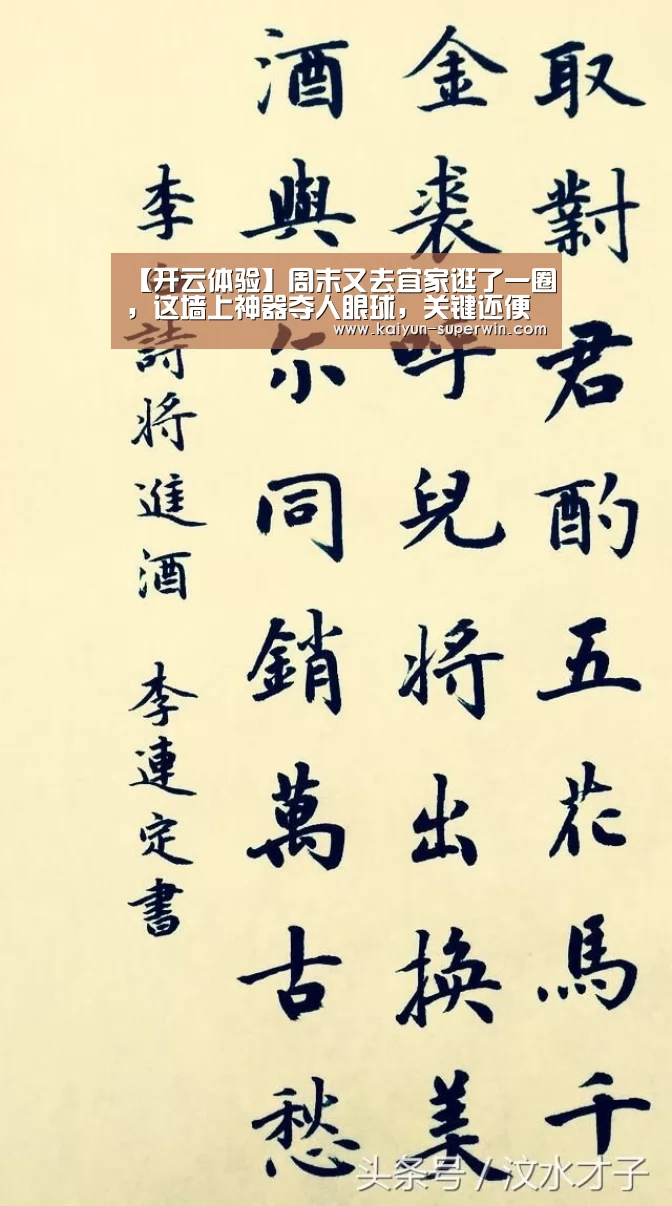 【开云体验】周末又去宜家逛了一圈,这墙上神器夺人眼球,关键还便宜(图2) 开云官网
